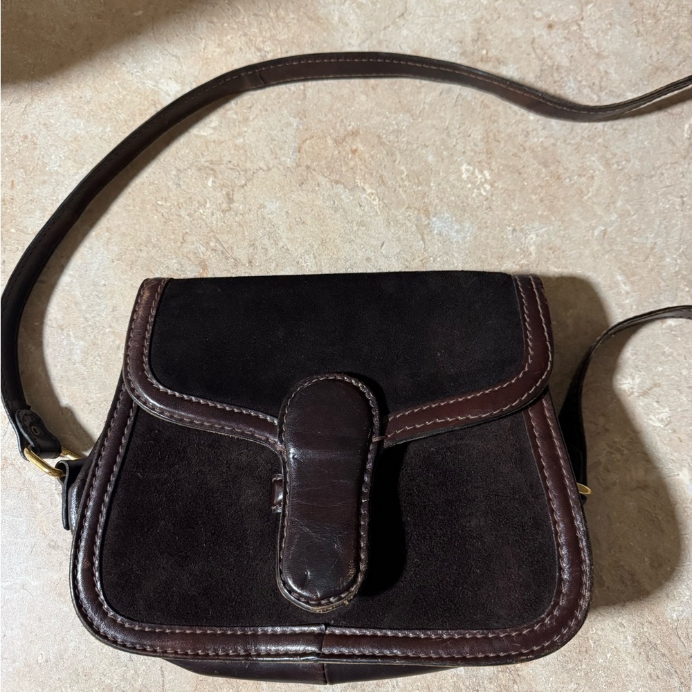 Tano of Madrid Leather and Suede purse